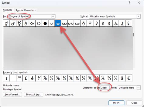 Marriage Symbol ⚭ In Word Excel Powerpoint And Outlook Office Watch