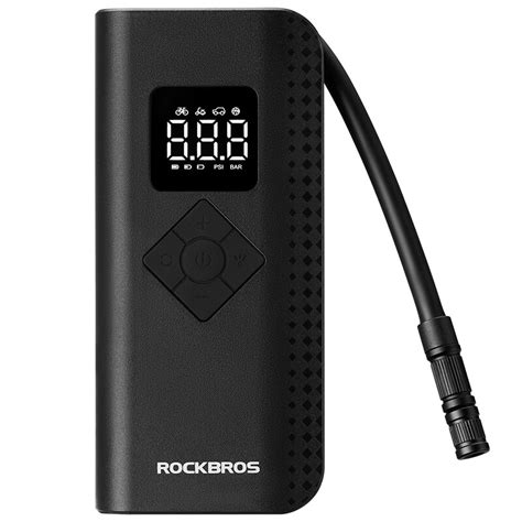 Rockbros Portable Psi Air Compressor For Car Wireless Electric