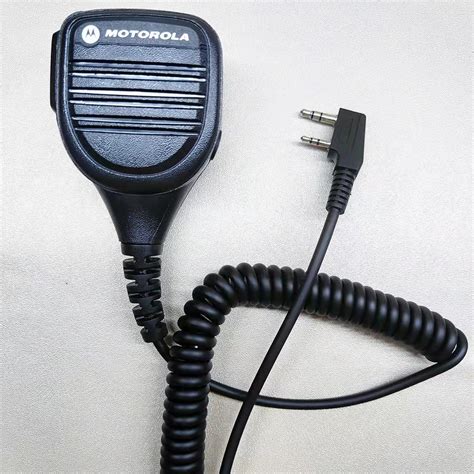 Motorola Handheld Microphone K Type Pin Two Way Radio Speaker Mic For