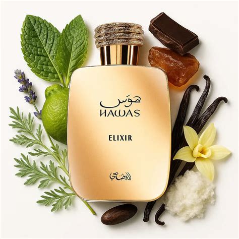 Hawas Elixir Rasasi Eau De Parfum Para Hombre