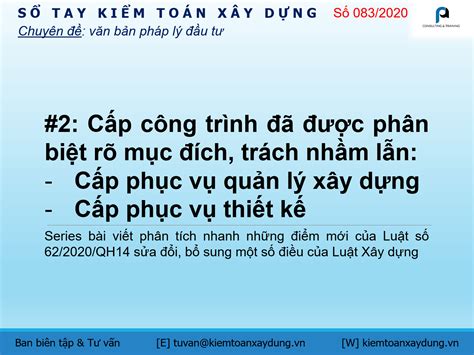 phân cấp công trình Archives KIỂM TOÁN XÂY DỰNG