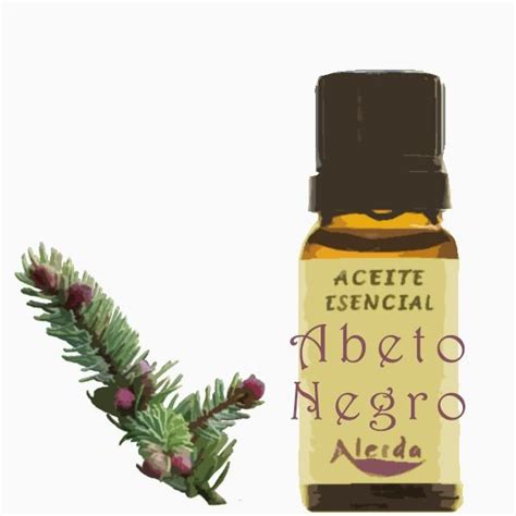 Aceite Esencial De Abeto Negro Ecol Gico