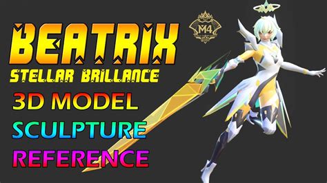 Beatrix M Prime Skin Stellar Brilliance Mobile Legends Sculpture