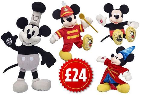 Build A Bear Is Selling Limited Edition Mickey Mouse Teddies To