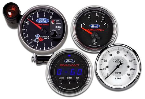 Ford Racing Gauges Autometer Ford Gauge