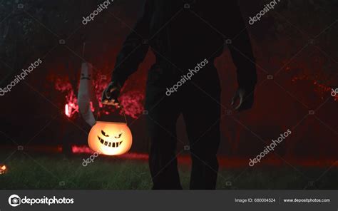 Scary Monster Halloween Night Stock Photo by ©francescosgura 680004524