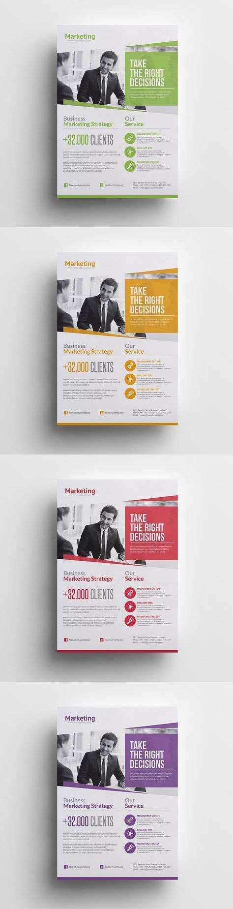 Marketing Business Flyer Template PSD | Brochure design, Business flyer ...