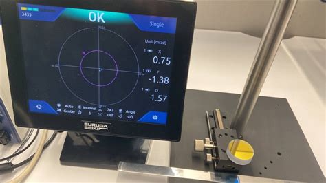 Measuring Parallelism With A Smart Laser Autocollimator Misumi Mech