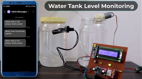 GSM Based Water Tank Level Monitoring Control System Using Arduino