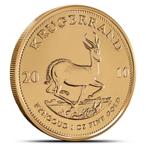 Oz Gold South African Krugerrand Coins Silver