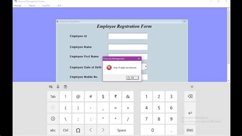 Mobile Number Validation In Visual Basic Textbox Validation In