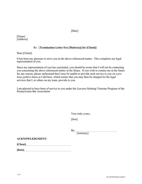 Letter Of Representation Attorney Sample Template Collections