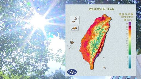 今年入夏最熱！台東金崙飆「41°c」 17縣市亮高溫警示燈號