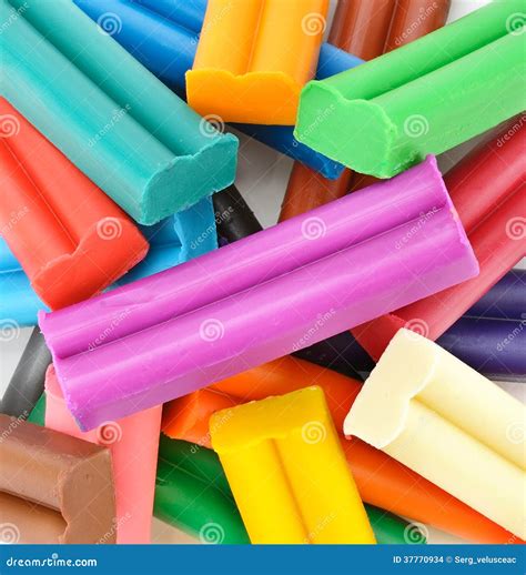 Colorful Plasticine Stock Photo Image Of Group Mold 37770934