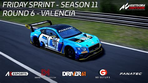 Rci Tv Gt Sprint Challenge Season Round Valencia Pro