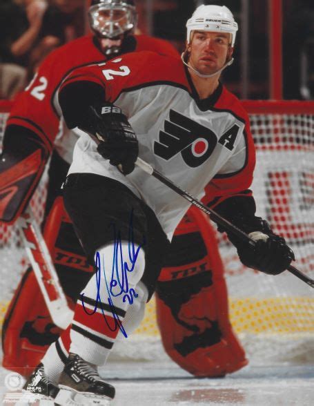 Autographed LUKE RICHARDSON 8X10 Philadelphia Flyers Photo - Main Line ...