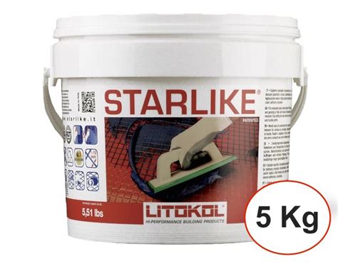 Mortier Colle Joint époxy Starlike Litokol 5 Kg