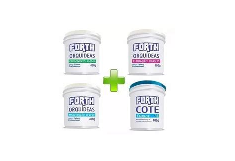 Adubo Forth Peters Para Orqu Dea Osmocote Kit Completo Trapp