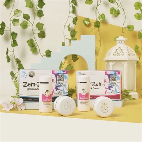 Jual Zamzam Skincare Zam Zam Whitening Cream Zam Zam Zam2jk Hijab