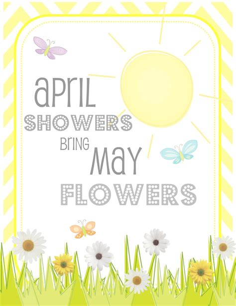 April Flowers Quotes. QuotesGram