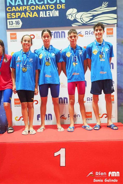 R Cord Y Primer Oro En El X Campeonato De Espa A De Nataci N Alev N