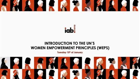 Iab Mena Workshop On Women Empowerment Principles Weps Youtube