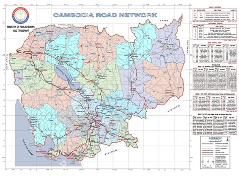 Cambodia Railway Map