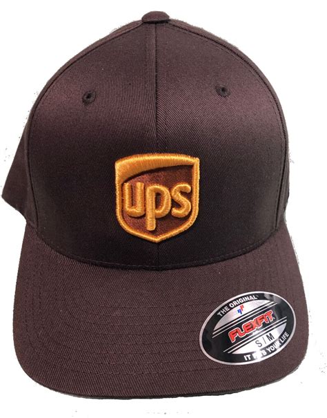 Custom Ups Hats Caps 112 Richardson Flex Fit 210 Flat Bill Etsy