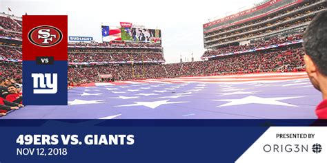 49ers vs. Giants - Levi's® Stadium