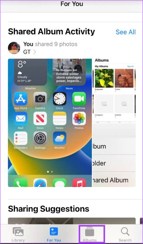 How To Manage Shared Photo Albums On Your Iphone Guiding Tech