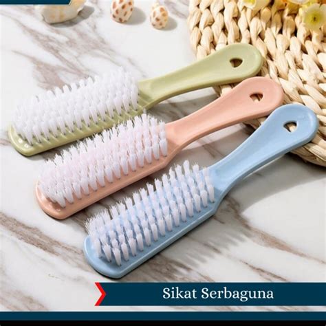 Jual Sikat Sepatu Gagang Bulu Toilet Brush Serbaguna Kamar Mandi WC