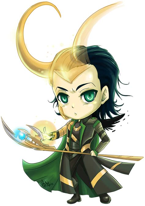 Loki By Sabnock On Deviantart Chibi Marvel Loki Fanart Loki Art