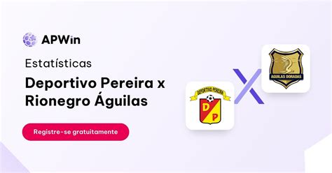 Palpite Deportivo Pereira X Rionegro Guilas Campeonato