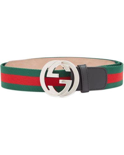 Green Gucci Belts For Men Lyst