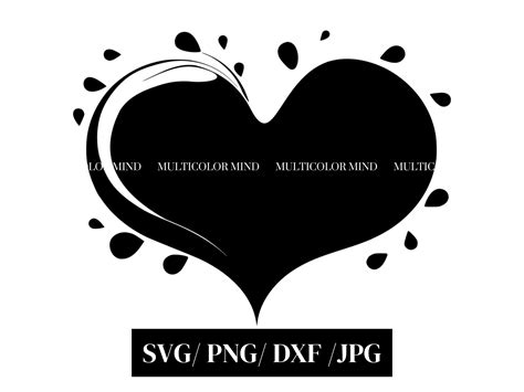 Heart Svg Sweet Heart Svg Heart Svg File Heart Download Etsy