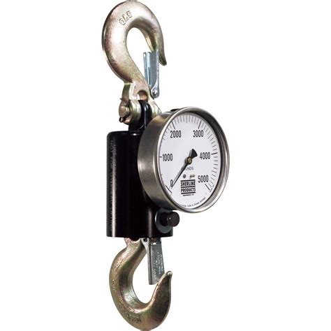 Sherline Products Suspended Hydraulic Scale — 5000 Lb Capacity