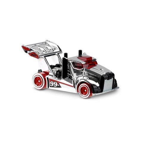 Carrinho Hot Wheels Rig Storm Prateado Toyshow Tudo De Marvel DC Netflix Geek Funko Pop