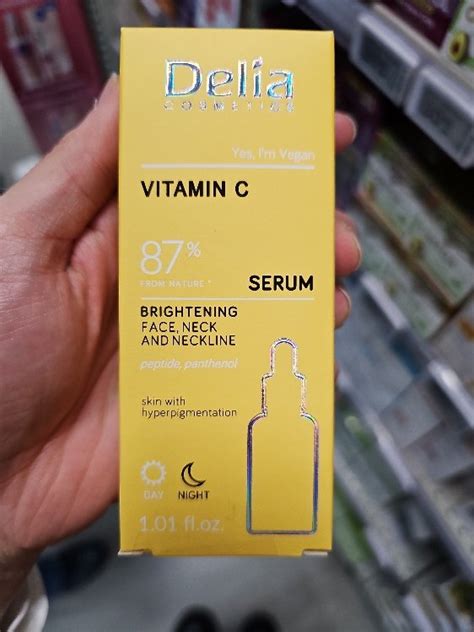 Delia Cosmetics Serum Do Twarzy Szyi I Dekoltu WITAMINA C 87 Z NATURY