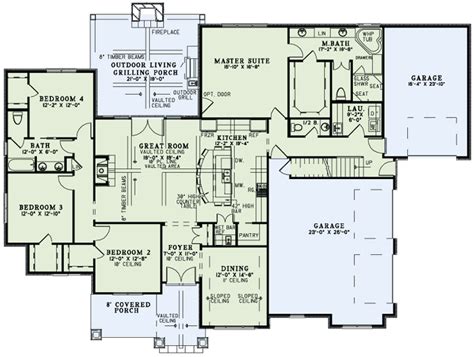 European Style House Plans & Floor Plans