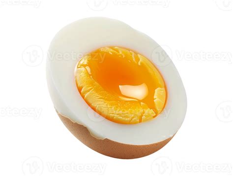 Boiled Egg Isolated 44885132 Png