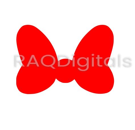 Minnie Mouse Bow Cutouts