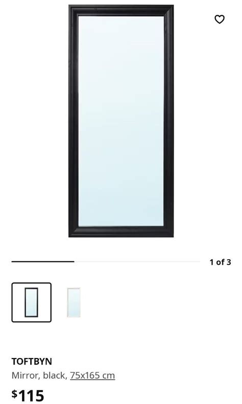 Ikea Wall Mirror Furniture Home Living Home Decor Mirrors On Carousell