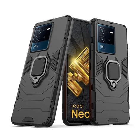 Spazy Case Iqoo Neo G Back Cover Dual Layer Armor Defender Full