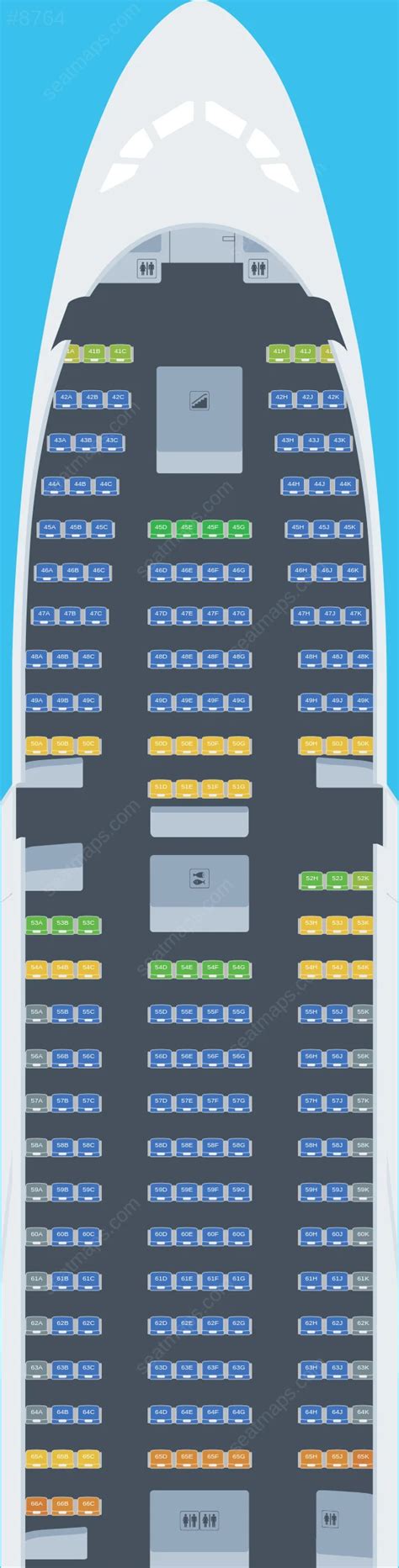 emirates seat map