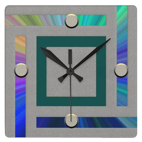 Ultra Modern Contemporary Wall Clock Zazzle