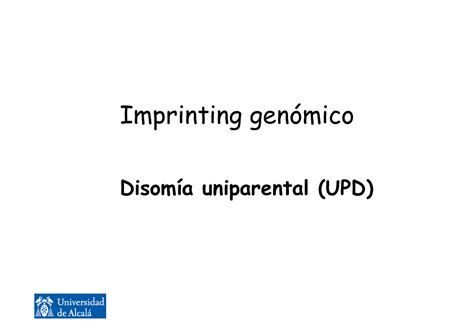 Genomic imprinting Genética clínica Warning TT undefined function