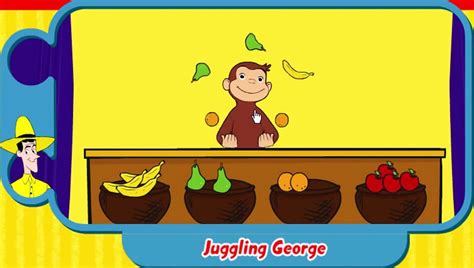 Curious George Juggling George Cartoon Animation Pbs Kids Game Play