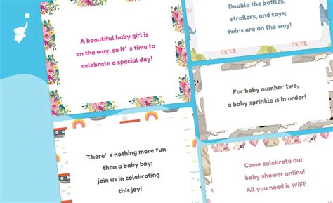 117 Baby Shower Invitation Wording Ideas for a Successful Party in 2024