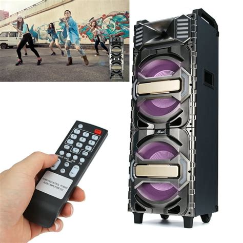 Portable 10 Outdoor Speakers Inch Karaoke Machine System Mp3 Player