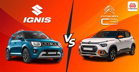 Maruti Suzuki Ignis Vs Citroen C Compared